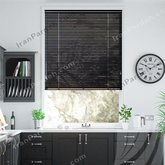 پرده کرکره فلز ساده 16 میلیمتری در 42 رنگ