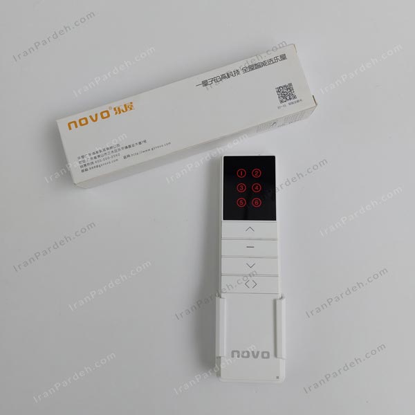 ریموت کنترل پرده برقی 6 کانال NOVO
